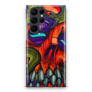 Demon Monster Zombie Snake Samsung Galaxy S25 / S25 Plus / S25 Ultra 3D Case
