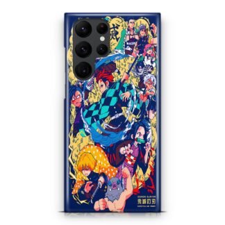Demon Slayer Kimetsu No Yaiba Characters Cover Samsung Galaxy S25 / S25 Plus / S25 Ultra 3D Case