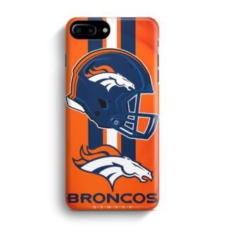 Denver Broncos Helmet NFL Logo iPhone 7 Plus / 8 Plus 3D Case