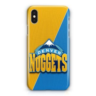 Denver Nuggets Carbon Logo iPhone X / XR / XS / XS Max 3D Case