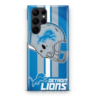 Detroit Lions Helmet NFL Logo Samsung Galaxy S25 / S25 Plus / S25 Ultra 3D Case