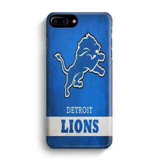 Detroit Lions Logo iPhone 7 Plus / 8 Plus 3D Case