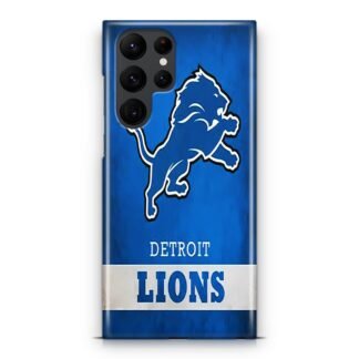 Detroit Lions Logo Samsung Galaxy S25 / S25 Plus / S25 Ultra 3D Case