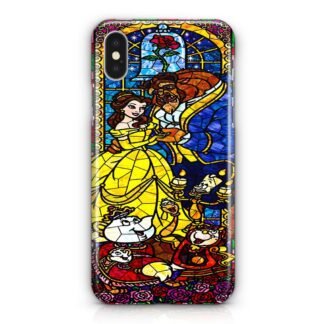 Disney Beauty And The Beast Mosaic iPhone X / XR / XS / XS Max 3D Case