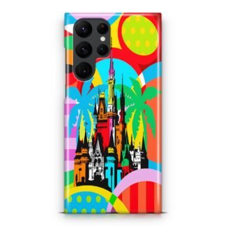 Disney Castle Colorful Samsung Galaxy S25 / S25 Plus / S25 Ultra 3D Case