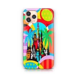 Disney Castle Colorful iPhone 13 / 13 Pro / 13 Pro Max / 13 Mini 3D Case