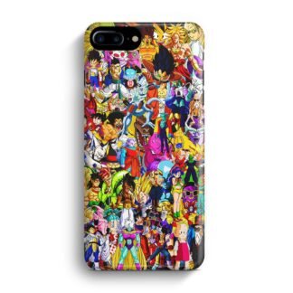 Dragon Ball All Character Collage iPhone 7 Plus / 8 Plus 3D Case