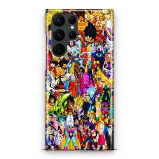 Dragon Ball All Character Collage Samsung Galaxy S25 / S25 Plus / S25 Ultra 3D Case