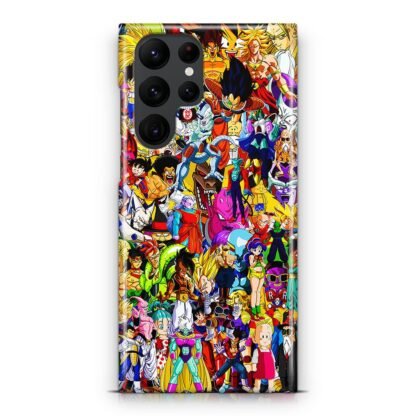 Dragon Ball All Character Collage Samsung Galaxy S25 / S25 Plus / S25 Ultra 3D Case