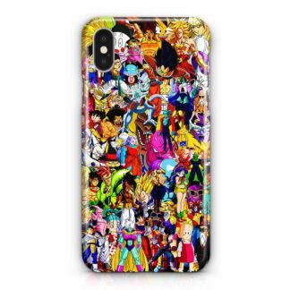 Dragon Ball All Character Collage iPhone X / XR / XS / XS Max 3D Case