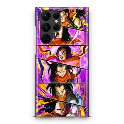 Dragon Ball Android 17 All Form Samsung Galaxy S25 / S25 Plus / S25 Ultra 3D Case