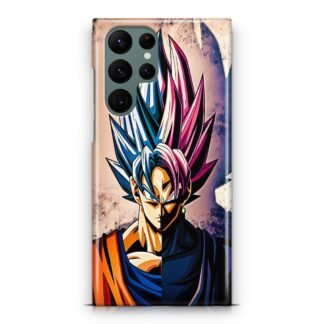 Dragon Ball Goku And Black Goku Samsung Galaxy S23 / S23 Plus / S23 Ultra / S23 FE 3D Case