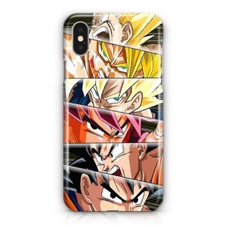 Dragon Ball Goku Saiyan iPhone X / XR / XS / XS Max 3D Case