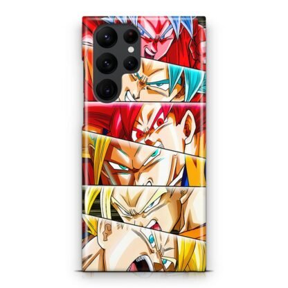 Dragon Ball Goku Saiyan Form Samsung Galaxy S25 / S25 Plus / S25 Ultra 3D Case
