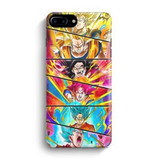 Dragon Ball Goku Super Saiyan iPhone 7 Plus / 8 Plus 3D Case