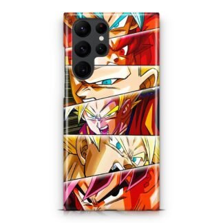 Dragon Ball Goku Super Saiyan Form Samsung Galaxy S25 / S25 Plus / S25 Ultra 3D Case