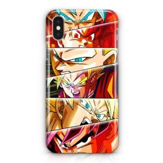 Dragon Ball Goku Super Saiyan Form iPhone X / XR / XS / XS Max 3D Case