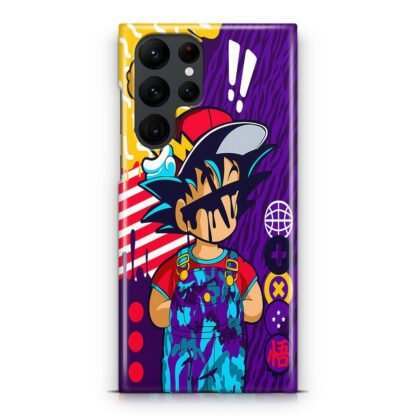 Dragon Ball Kid Goku Paint Samsung Galaxy S25 / S25 Plus / S25 Ultra 3D Case