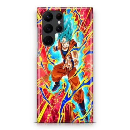 Dragon Ball Saiyan Blue Goku Samsung Galaxy S25 / S25 Plus / S25 Ultra 3D Case