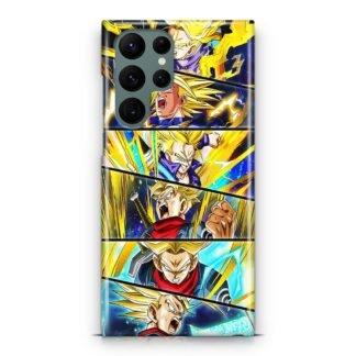 Dragon Ball Trunks Saiyan Form Samsung Galaxy S23 / S23 Plus / S23 Ultra / S23 FE 3D Case
