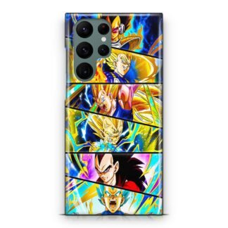 Dragon Ball Vegeta All Form Samsung Galaxy S23 / S23 Plus / S23 Ultra / S23 FE 3D Case