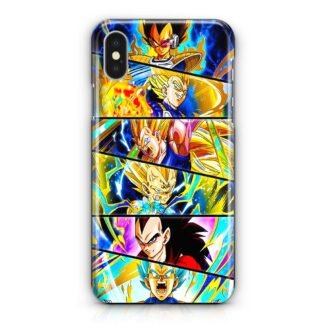 Dragon Ball Vegeta All Form iPhone X / XR / XS / XS Max 3D Case