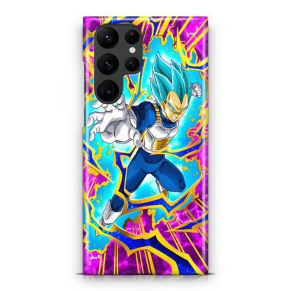Dragon Ball Vegeta Super Saiyan Blue Power Samsung Galaxy S25 / S25 Plus / S25 Ultra 3D Case
