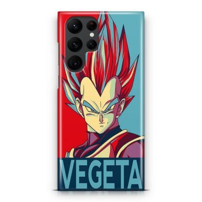 Dragon Ball Vegeta Vector Cover Samsung Galaxy S25 / S25 Plus / S25 Ultra 3D Case