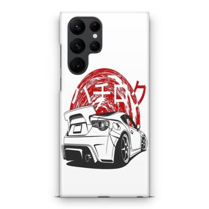 Drift Racing White Cover Samsung Galaxy S25 / S25 Plus / S25 Ultra 3D Case