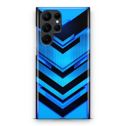 Drop Down Blue Pattern Samsung Galaxy S25 / S25 Plus / S25 Ultra 3D Case