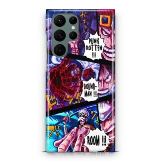Eustass Kid Luffy Trafalgar Law Power One Piece Samsung Galaxy S23 / S23 Plus / S23 Ultra / S23 FE 3D Case
