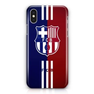 FC Barcelona Red Blue Logo iPhone X / XR / XS / XS Max 3D Case