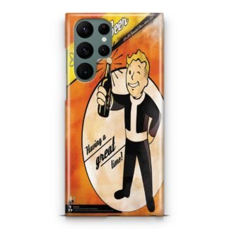 Fallout 4 Nuka Beer Poster Samsung Galaxy S23 / S23 Plus / S23 Ultra / S23 FE 3D Case