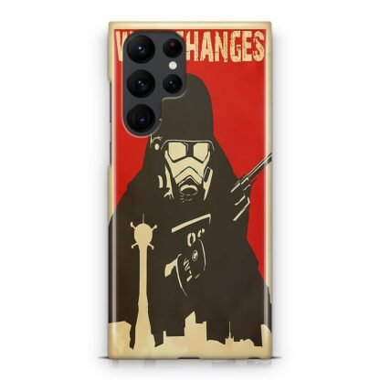 Fallout War Never Changes Poster Samsung Galaxy S25 / S25 Plus / S25 Ultra 3D Case