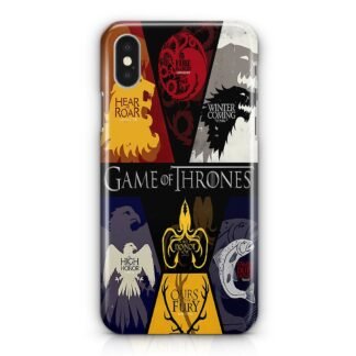 Game of Thrones All Houses iPhone X / XR / XS / XS Max 3D Case