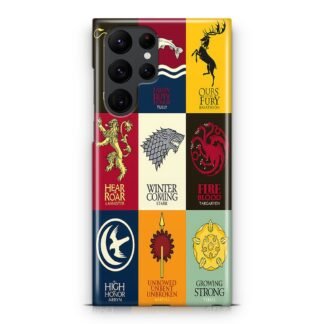 Game of Thrones All Houses Cover Samsung Galaxy S25 / S25 Plus / S25 Ultra 3D Case