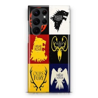Game of Thrones All Houses Logo Samsung Galaxy S25 / S25 Plus / S25 Ultra 3D Case