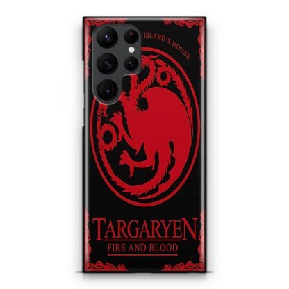 Game of Thrones Targaryen Fire And Blood Samsung Galaxy S25 / S25 Plus / S25 Ultra 3D Case