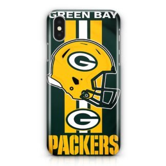 Green Bay Packers Helmet NFL Logo iPhone X / XR / XS / XS Max 3D Case