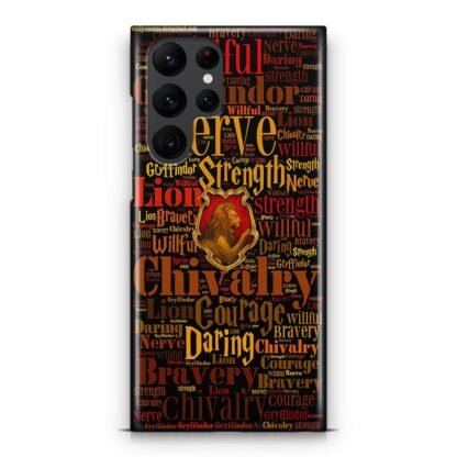 Gryffindor Quote Logo Samsung Galaxy S25 / S25 Plus / S25 Ultra 3D Case
