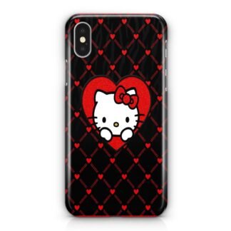 Hello Kitty Love Dark iPhone X / XR / XS / XS Max 3D Case