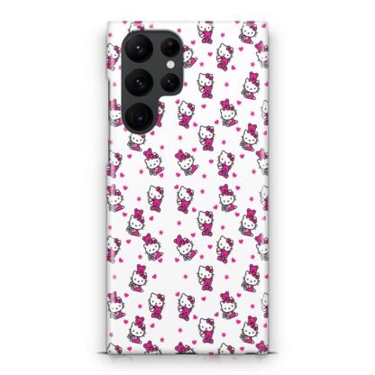 Hello Kitty Pink Love Star Samsung Galaxy S25 / S25 Plus / S25 Ultra 3D Case