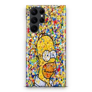 Homer Simpson Collage Samsung Galaxy S25 / S25 Plus / S25 Ultra 3D Case