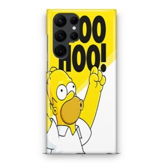 Homer Simpson Woo Hoo Samsung Galaxy S25 / S25 Plus / S25 Ultra 3D Case