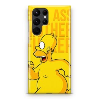 Homer Simpsons Bad Ass Samsung Galaxy S25 / S25 Plus / S25 Ultra 3D Case