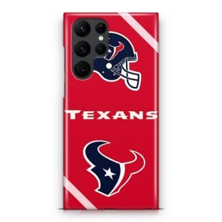 Houston Texans NFL Logo Samsung Galaxy S25 / S25 Plus / S25 Ultra 3D Case