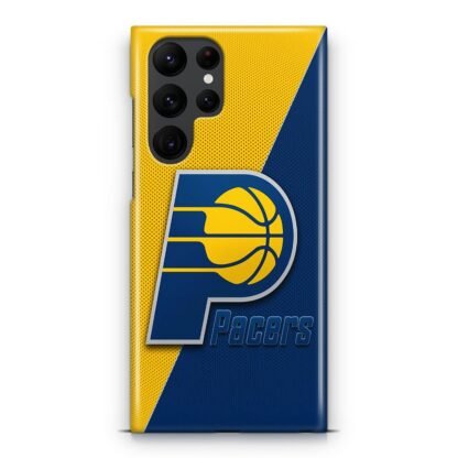 Indiana Pacers Carbon Logo Samsung Galaxy S25 / S25 Plus / S25 Ultra 3D Case