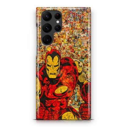 Iron Man Comic Samsung Galaxy S25 / S25 Plus / S25 Ultra 3D Case