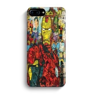 Iron Man Comic Collage iPhone 7 Plus / 8 Plus 3D Case