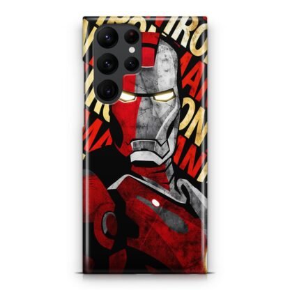Iron Man Minimalistic Samsung Galaxy S25 / S25 Plus / S25 Ultra 3D Case